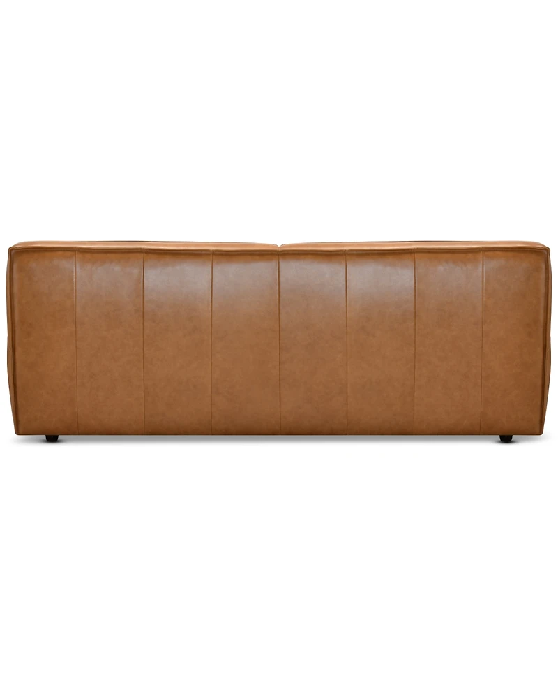 Glympton 92" Leather Sofa, Exclusively at Macy's