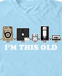 Design By Humans Men's I'm This Old Short Sleeve T-Shirt