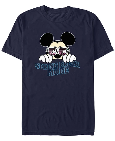 Mickey Classic Men's Spring Break Short Sleeve T-Shirt