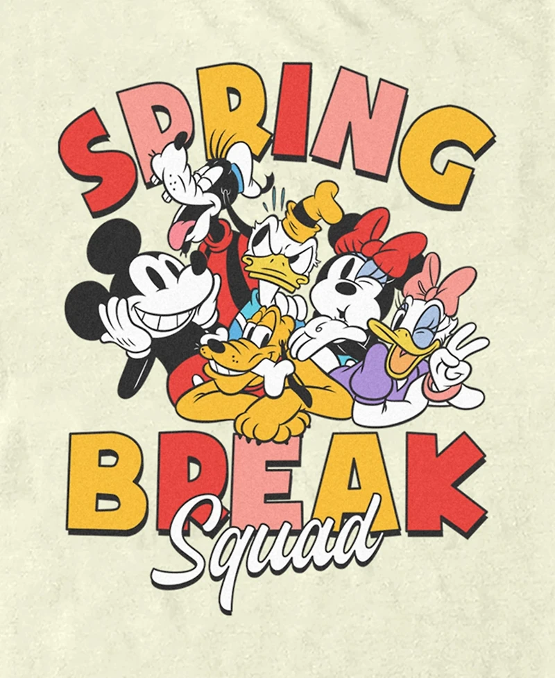 Mickey Classic Men's Spring Break Squad Short Sleeve T-Shirt