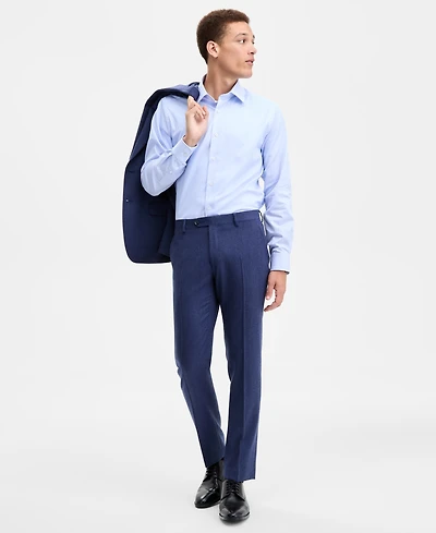 Tommy Hilfiger Men's Modern-Fit Pure Wool Suit Separate Pants