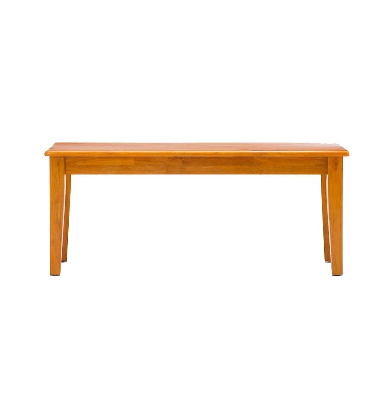 Modern Dining Bench with Tapered Legs for Stylish Dining Room Seating