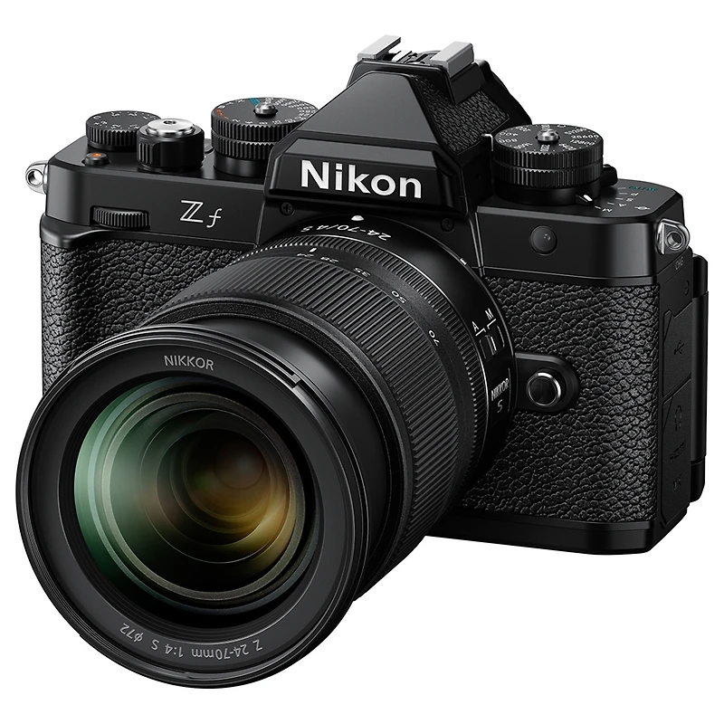 Nikon Z f Mirrorless Camera with Nikkor Z 24-70mm f/4 S Lens, Bundle with 64GB Sdxc Memory Card, En-EL15c Lithium-Ion Battery and 72mm Filter Kit