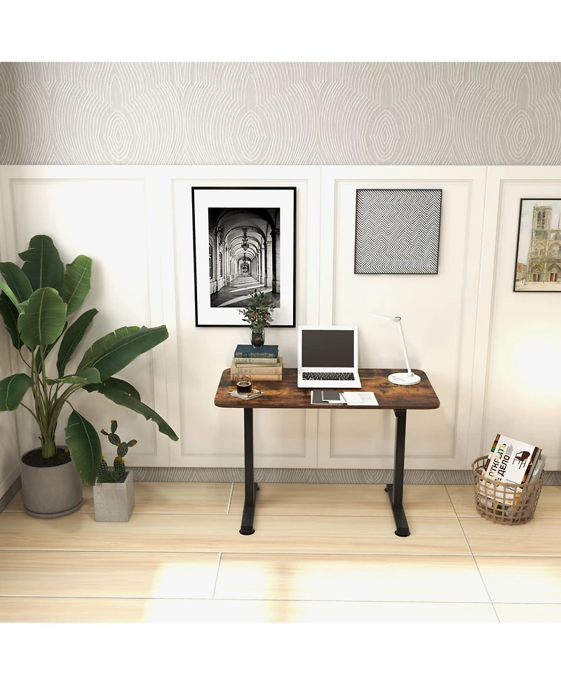 Electric Standing Desk Adjustable Stand up Computer Anti-collision