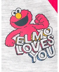 Sesame Street Baby Boys Cookie Monster Pullover Hoodie and French Terry Shorts