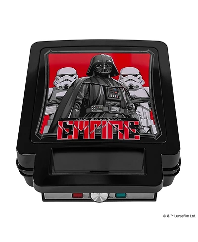 Uncanny Brands Star Wars Darth Vader Storm Trooper Deluxe Waffler