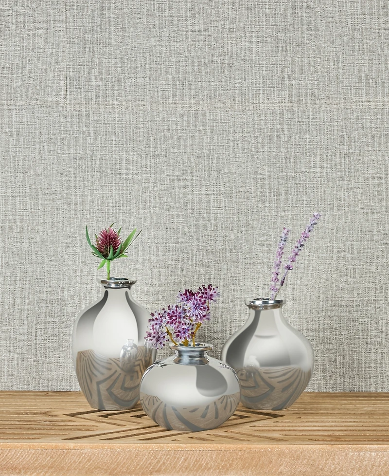 Nambe Posey Large Vase, 6"