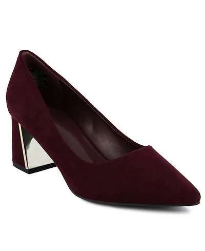 Jones New York Women's Canal Pointed Toe Block Heel Dress Pumps