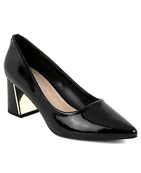 Jones New York Women's Canal Pointed Toe Block Heel Dress Pumps