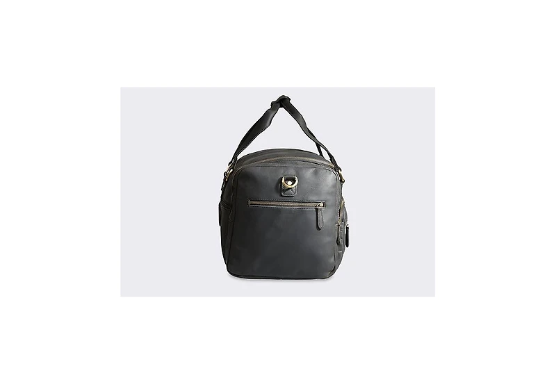 Luxorro 100% Full Grain Leather Duffel Bag