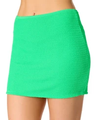 Salt + Cove Juniors' Ribbed Cover-Up Skirt, Exclusively at Macy's