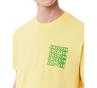 Lacoste Men's Drippy Logo Graphic T-Shirt