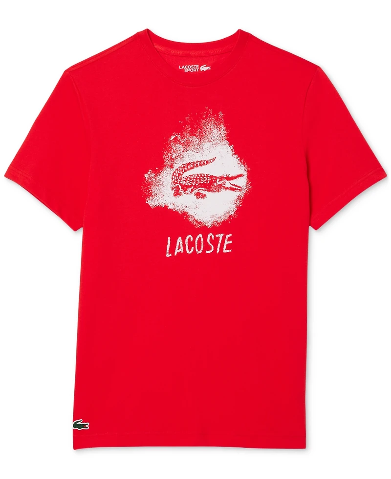 Lacoste Men's Crocodile Logo Graphic T-Shirt - ZBG