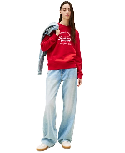 Tommy Jeans Women's Mia Mid Rise Relaxed Straight