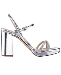 Nina Women's Steven Block Heel Platform Evening Sandals