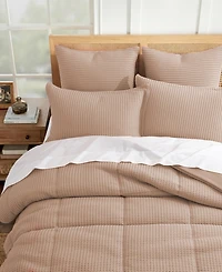 Levtex Mills Waffle Textured 2-Pc. Comforter Set, Twin/Twin Xl