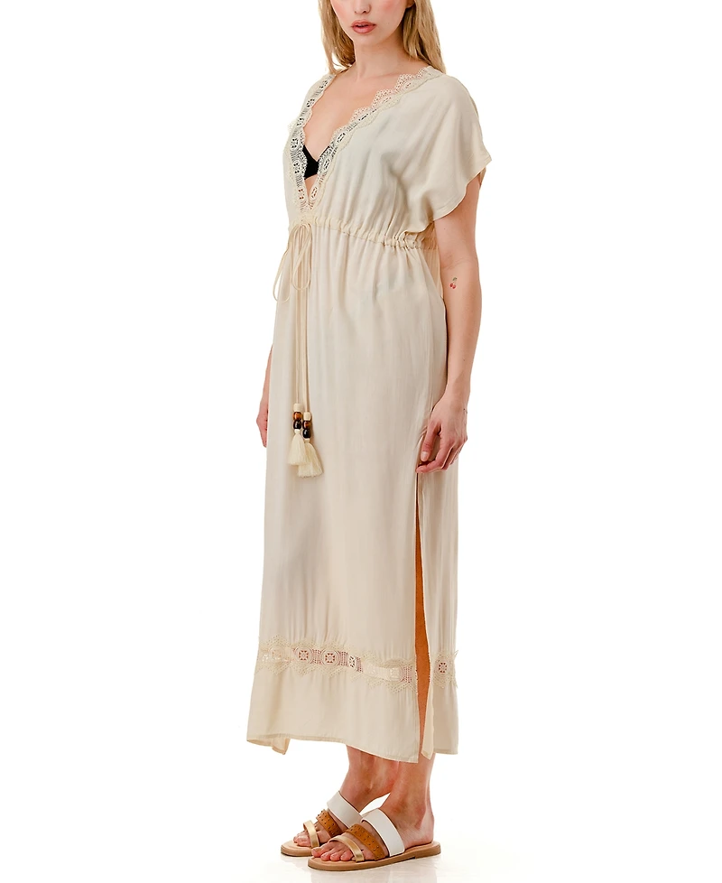 Marcus Adler Women's Boho Swim Cover-Up Dress