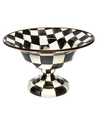 Mackenzie-Childs Courtly Check Large Compote