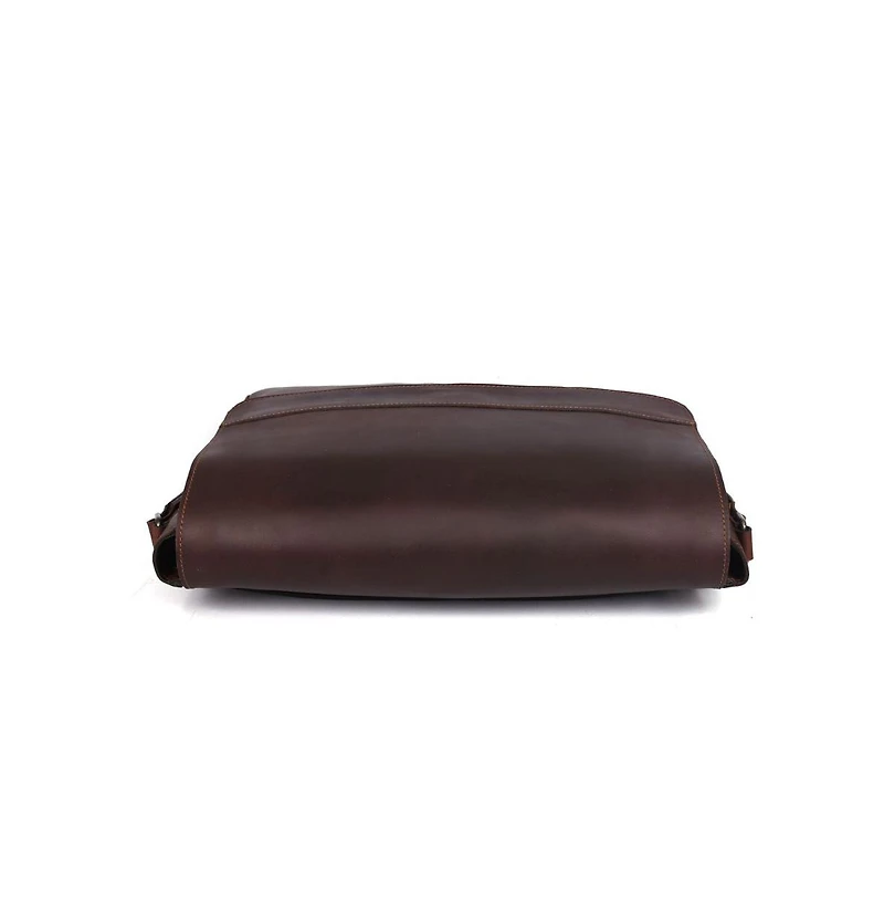Polaris Leather Messenger Bag