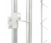 Outdoor Dog Kennel with Roof 78.7"x39.4"x49.2"