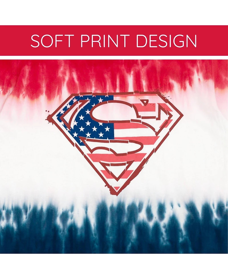 Justice League Boys Superman July 4th Matching Family T-Shirt
