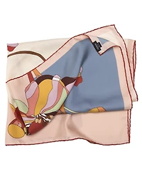 Julia - Hand Rolled Large Silk Foulard for Women