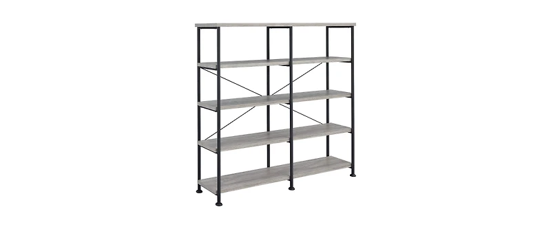 Storage shelves with 5 adjustable levels, garage storage shelves, heavy-duty metal shelves, practical shelf units, suitable for warehouse storage room