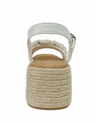 Nina Big Girls Mercy Casual Wedge Sandals