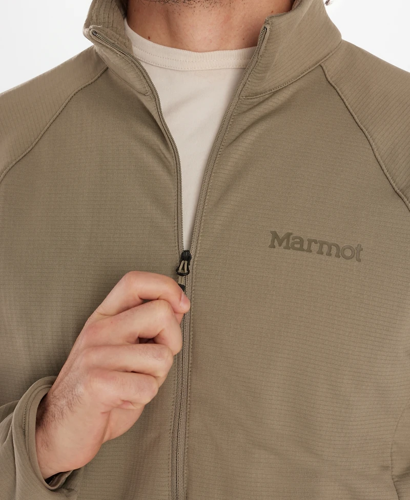 Marmot Men's Leconte Fleece Half-Zip Logo Jacket