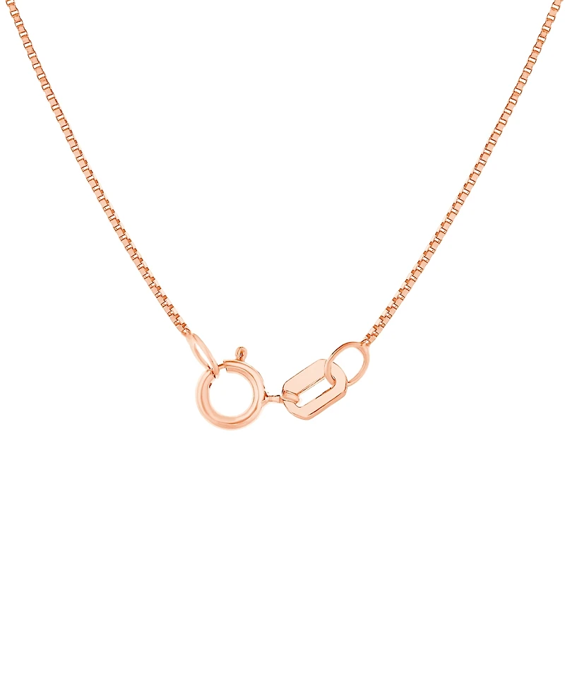 Diamond Square Halo 18" Pendant Necklace (1/3 ct. t.w.) 14k White, Yellow or Rose Gold