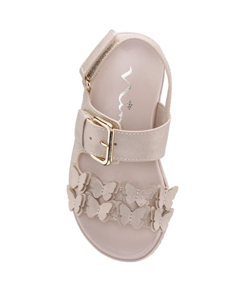 Nina Big Girls Pollie Footbed Sandals