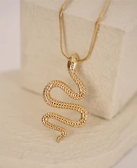 Ettika Serpentina Pendant Choker Necklace