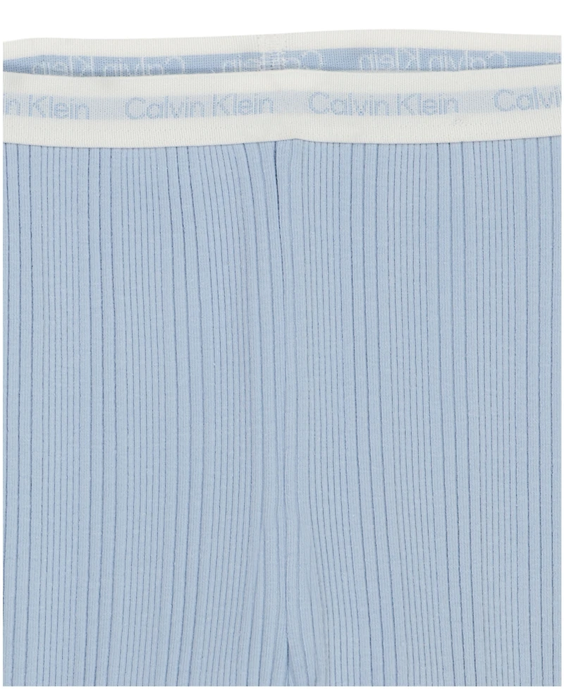 Calvin Klein Baby Boys 2-Pack Combed Pull-Up Pants