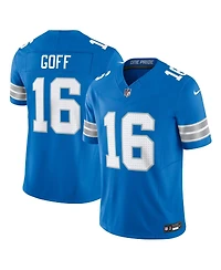 Nike Men's Jared Goff Blue Detroit Lions Vapor F.u.s.e. Limited Jersey