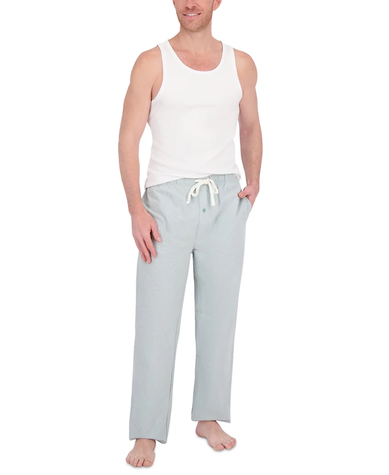 Hanes Platinum Men's Brushed Oxford Sleep Pants