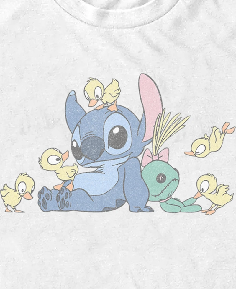 Lilo Stitch Men's Ducky Kind Short Sleeve T-Shirt