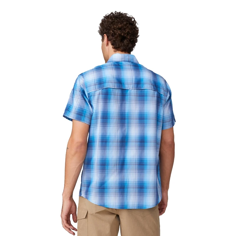 Free Country Men's Excursion Short Sleeve Poplin Shirt