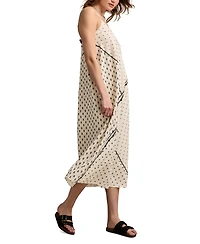 Lucky Brand Women's Textured Patchwork Dress