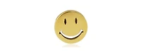 Stainless Steel Smiley Face Stud Earrings