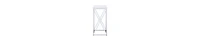 Modern Metal Side Table with Sturdy Construction and Chic Look