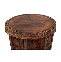 Folding Accent Table for Stylish and Space-Saving Convenience