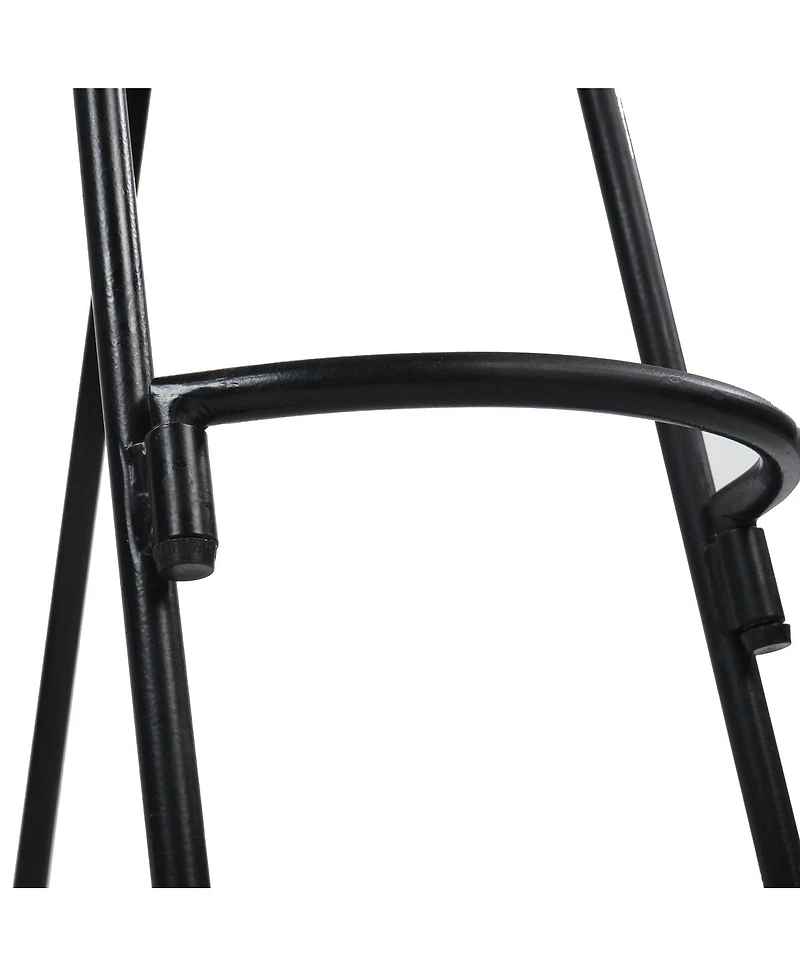 Handcrafted Backless Counter-Height Barstool for Rustic and Stylish Seating