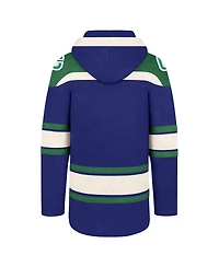 '47 Brand Men's Royal Vancouver Canucks Superior Lacer Pullover Hoodie
