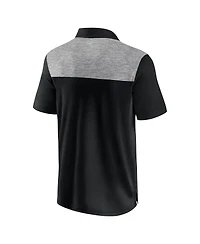 Fanatics Men's Black Atlanta Falcons Long Shot Polo Shirt