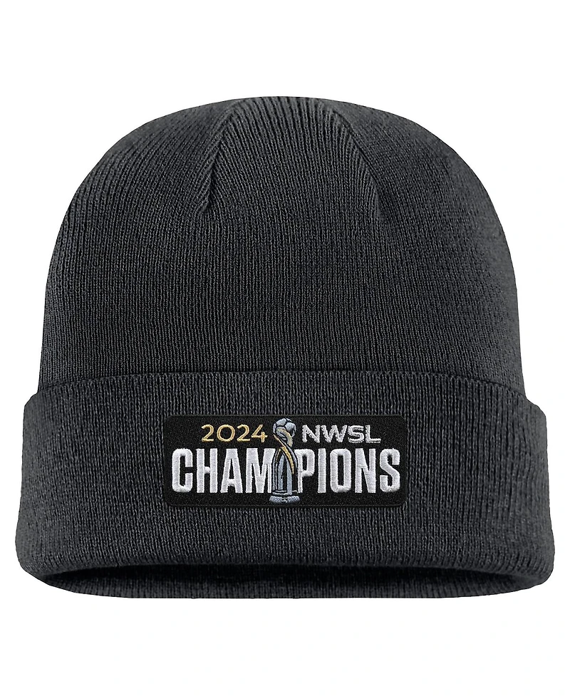 Nike Men's and Women's Black Orlando Pride 2024 Nwsl Champions Cuffed Knit Hat