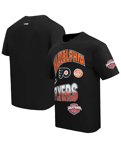 Pro Standard Men's Black Philadelphia Flyers Turn It Up T-Shirt