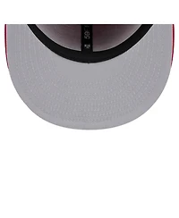 New Era Men's Red Philadelphia Phillies State Stitch 59Fifty Fitted Hat