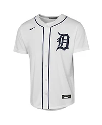 Nike Big Boys and Girls Riley Greene White Detroit Tigers Home Replica Player Jersey