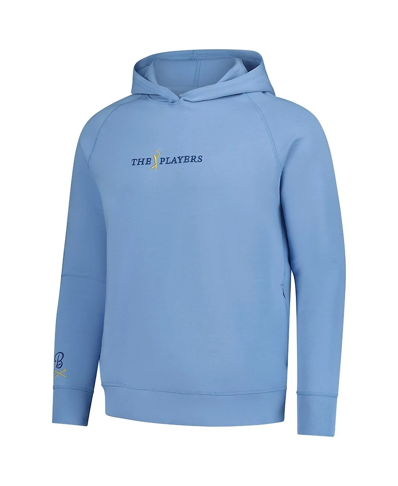 Barstool Golf Men's Light Blue The Players Performance Layering Pullover Hoodie
