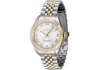 Invicta Women's 47414 Specialty Quartz 3 Hand Silver Dial Watch